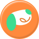 Icon Dog Orange
