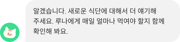 실시간 영양 상담